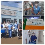 Santa Cruz da Conceição recebe a vacina