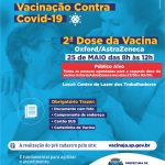 Atenção Vacinação Covid-19- terça-feira