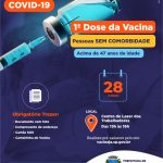 Atenção Vacinação contra Covid-19