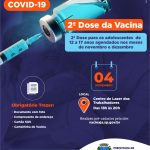Atenção Vacinação 12 a 17 anos